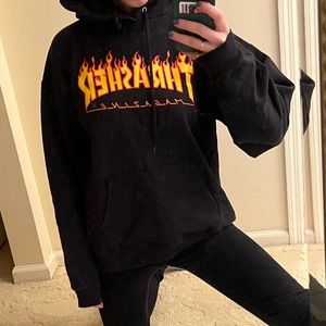 Thrasher Flame Hoodie